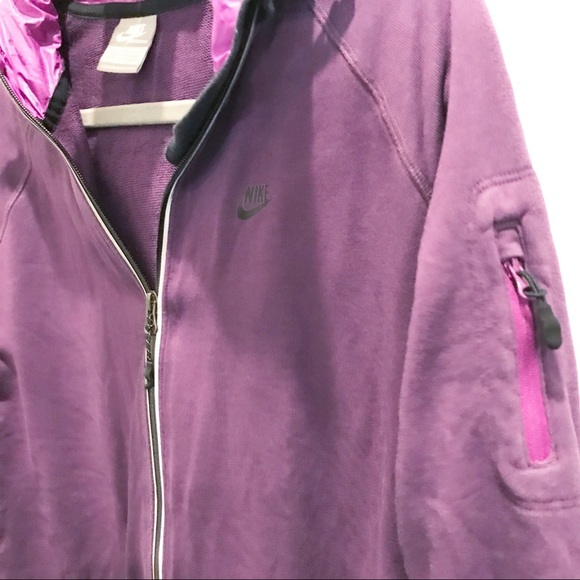 Women’s Purple Nike Pullover-Sz L - Picture 4 of 5